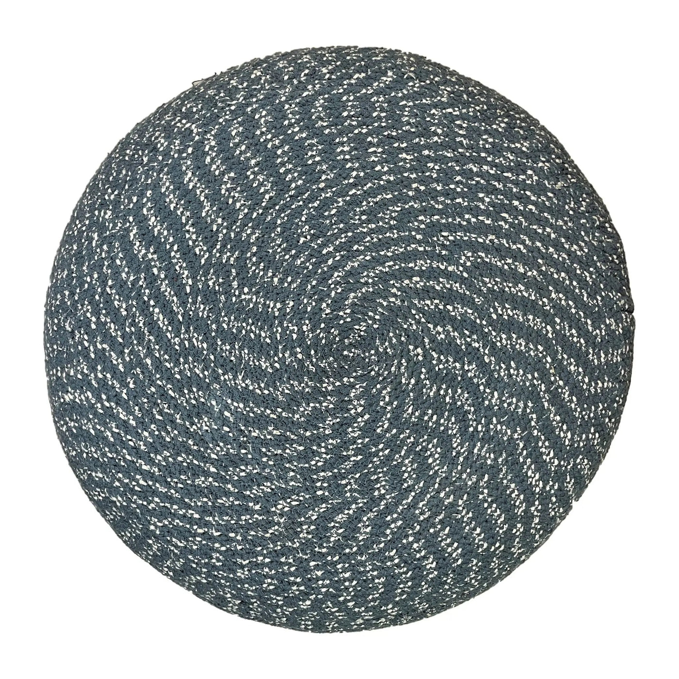 Bayley - Versatile Round Braided Pouf by HouseOfZazla