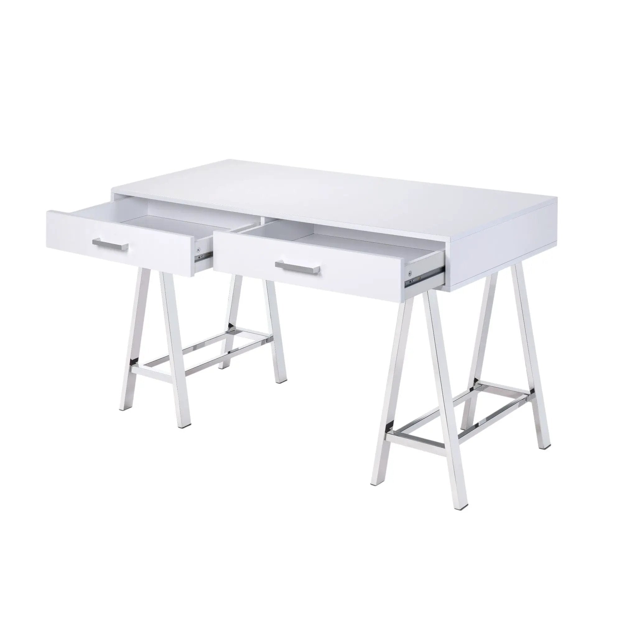 Coleen - High Gloss Writing Desk With USB by Unique Piece Furniture