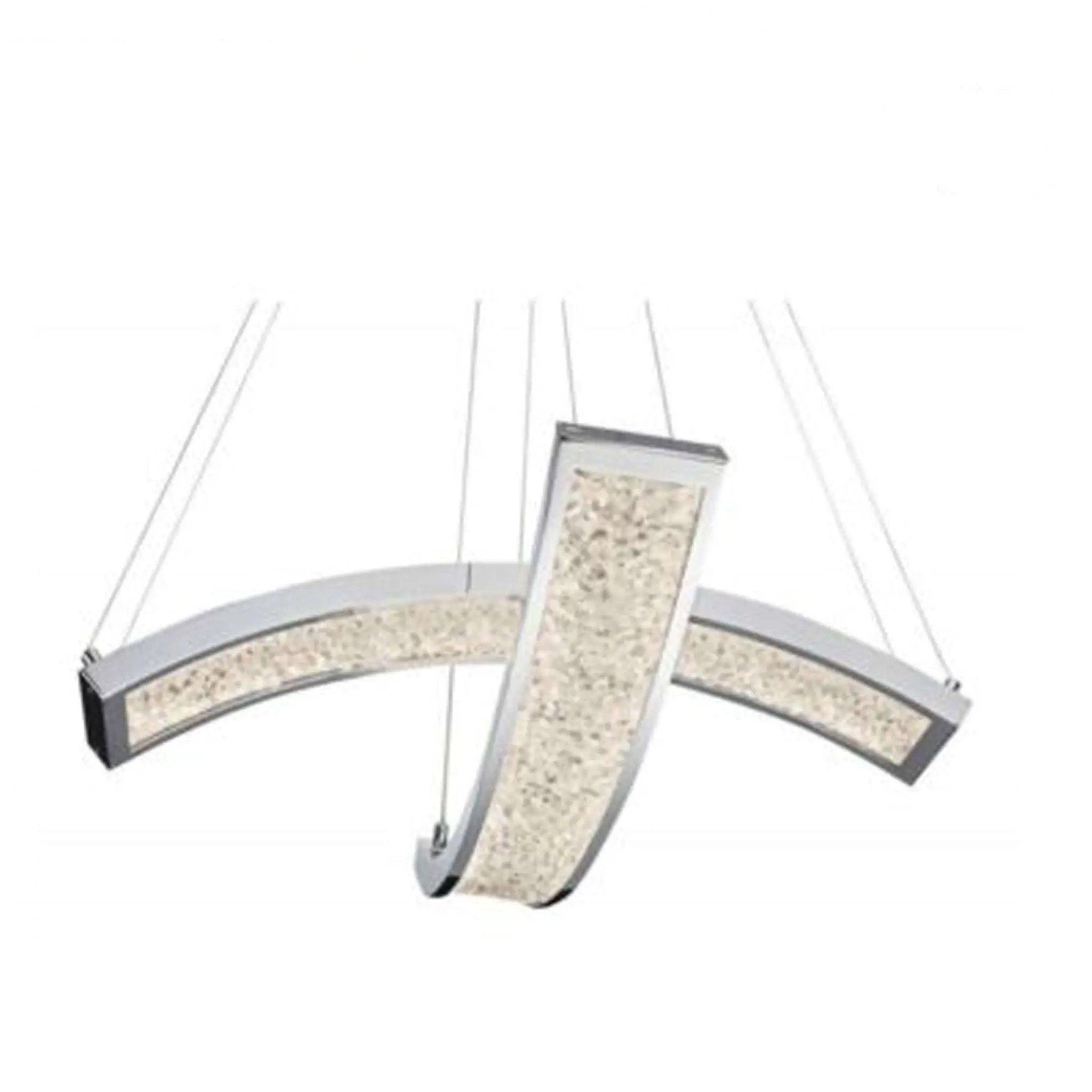 Pendant 2Lt LED by Elan 83494 in Chrome Finish by Selzalot