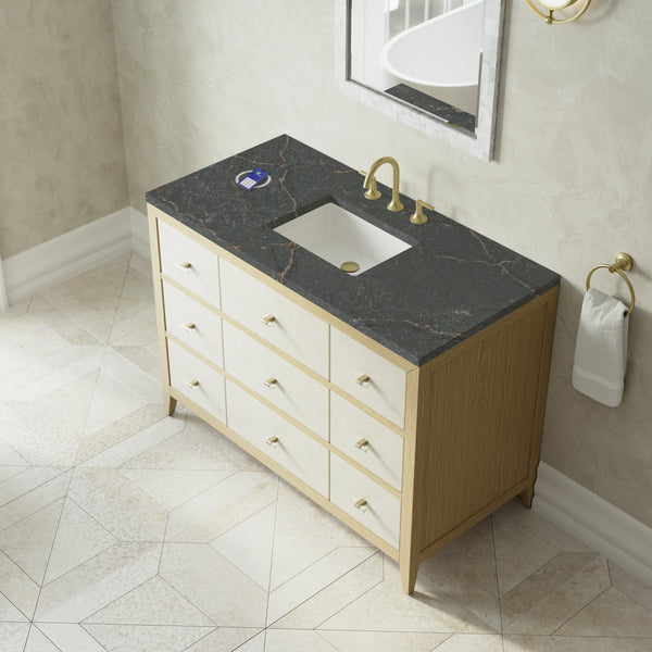 James Martin Celeste 48" Single Bathroom Vanity, Sunwashed Oak
