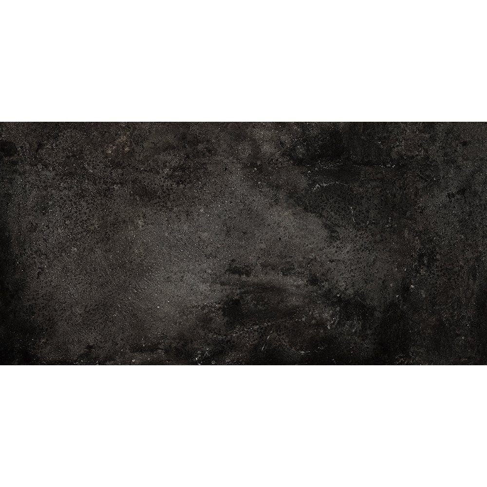 Cemento Black Honed Concrete Look Porcelain Tiles 12x24 Porcelain Honed 12x24 Tiles