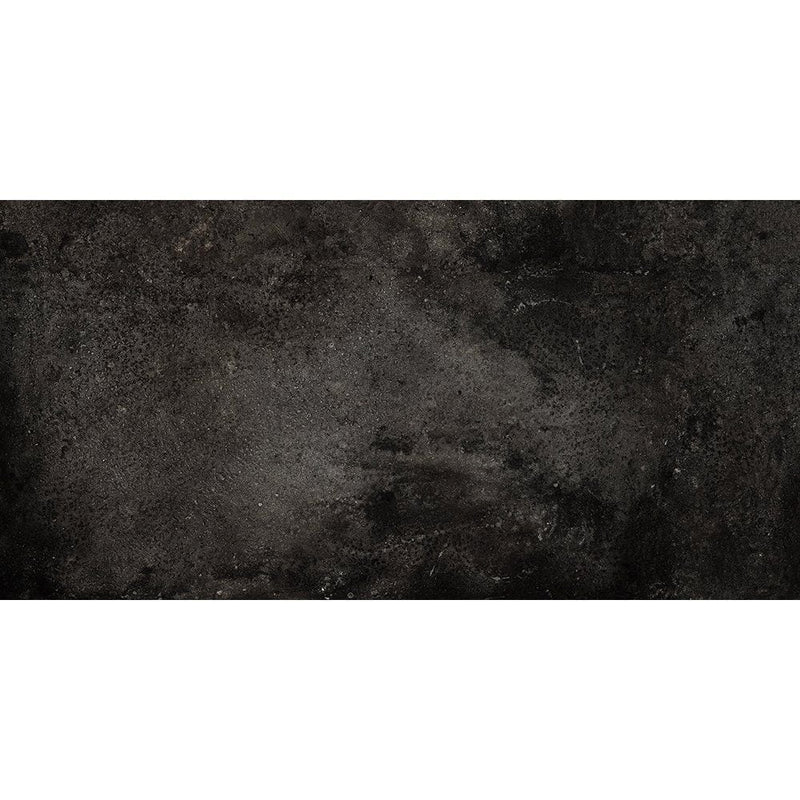 Cemento Black Honed Concrete Look Porcelain Tiles 12x24 Porcelain Honed 12x24 Tiles