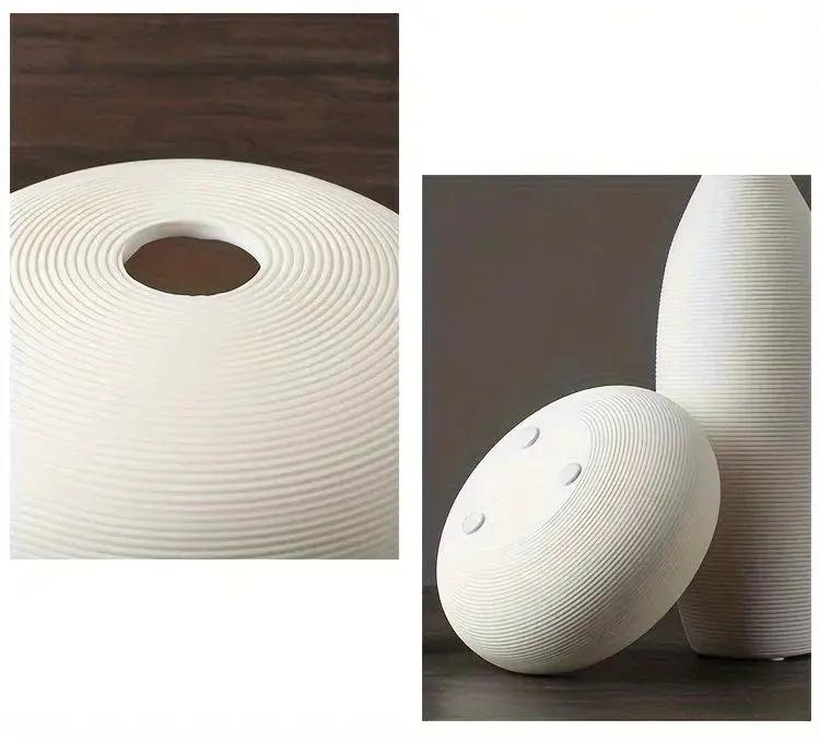 Ceramic Scandinavian Vase for Tabletop Flower Arrangement by House Of Avana