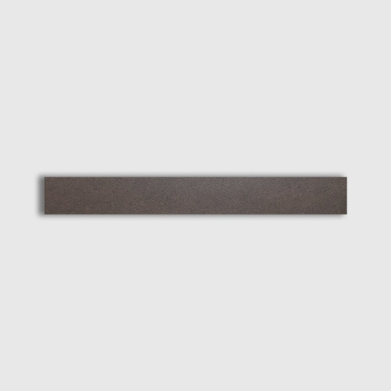 Certosa Glazed Bullnose Stone Look Porcelain Base 3x24 Porcelain Glazed 3x24 Base