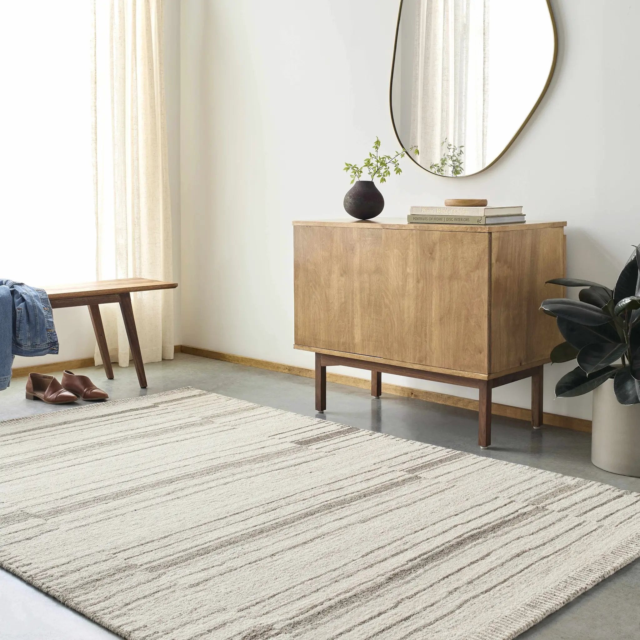 Cesar Modern Wool Rug - Clearance by Boutique Rugs