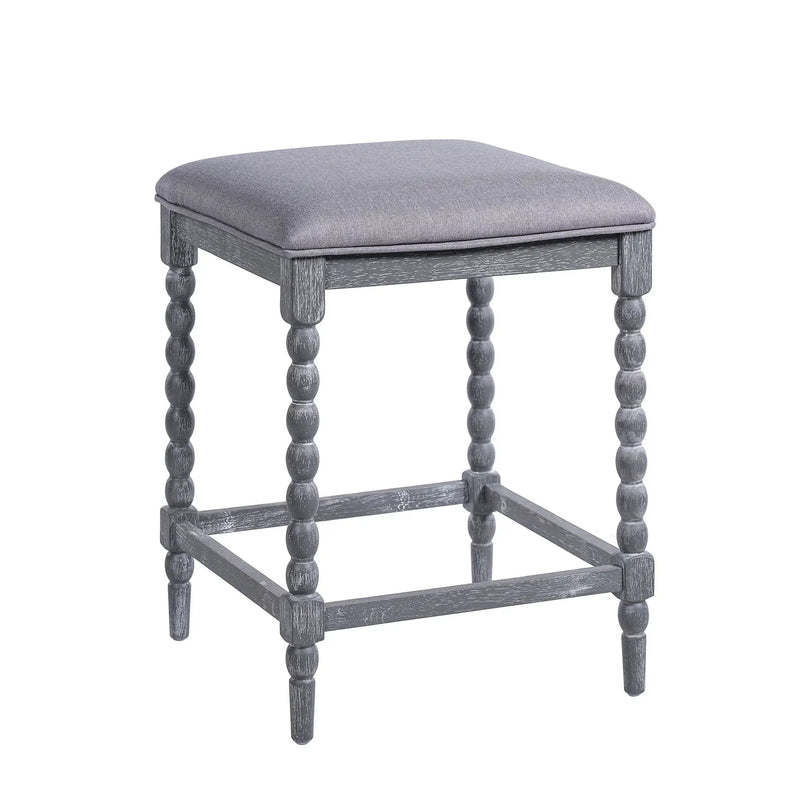 26" Counter Stools - Set of 2 with Upholstered Seat by HouseOfZazla