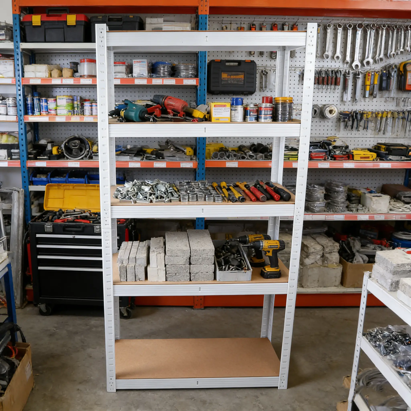 5 Tier Laminated Display Shelving Unit by HouseOfZazla