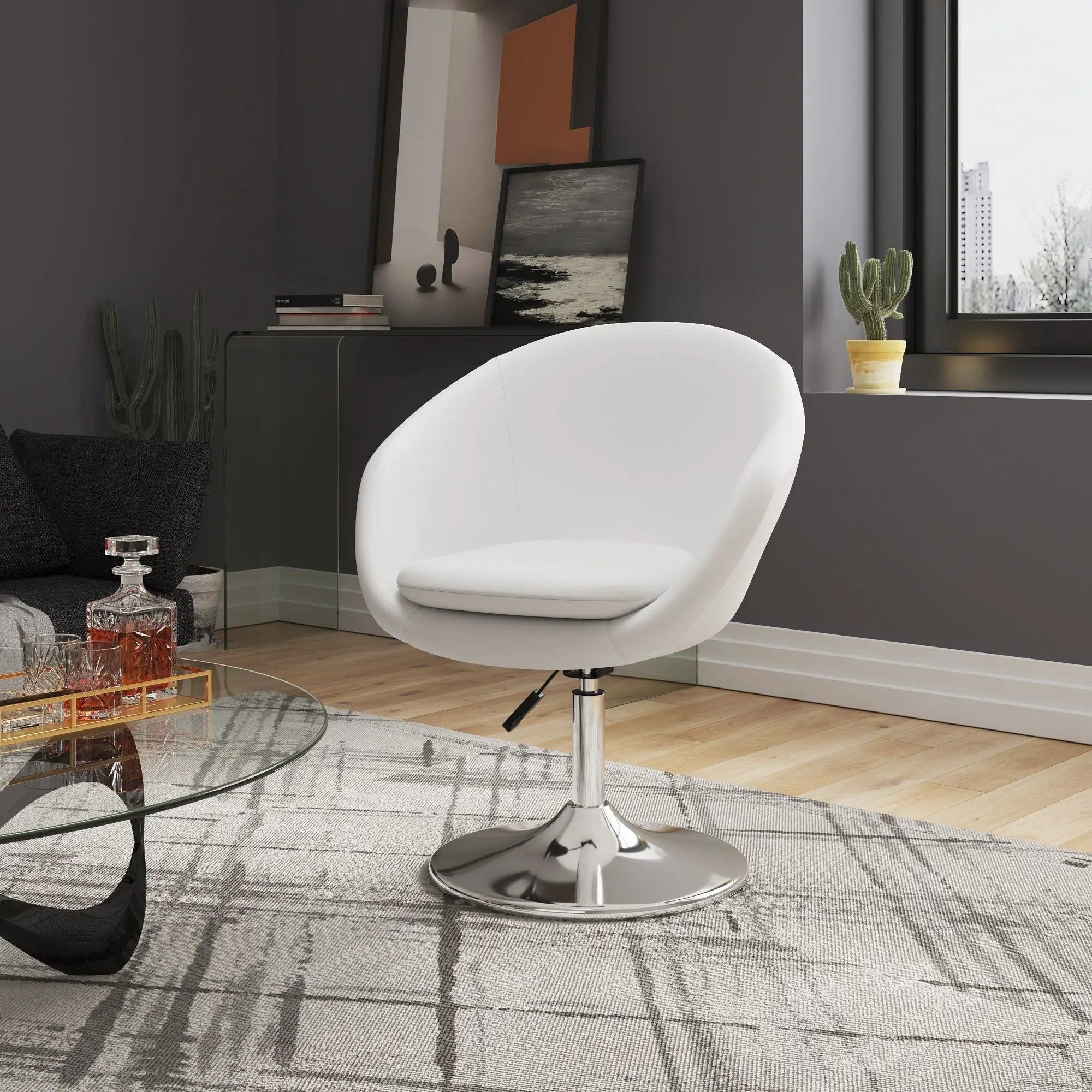 Hopper - Swivel Lounge Chair by HouseOfZazla