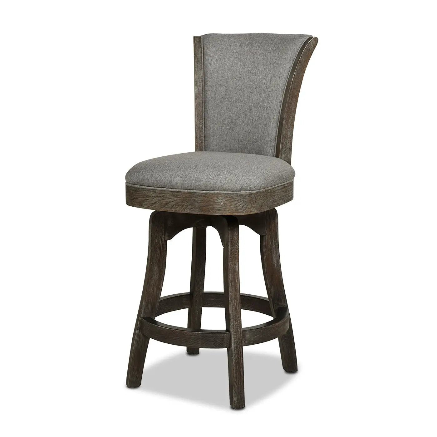 Henry - Armless Swivel Counter Height Bar Stool by HouseOfZazla