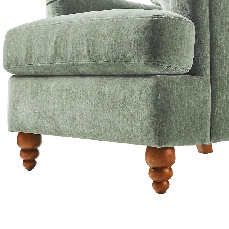 Candor - Arm Chair With English Roll Arms by HouseOfZazla