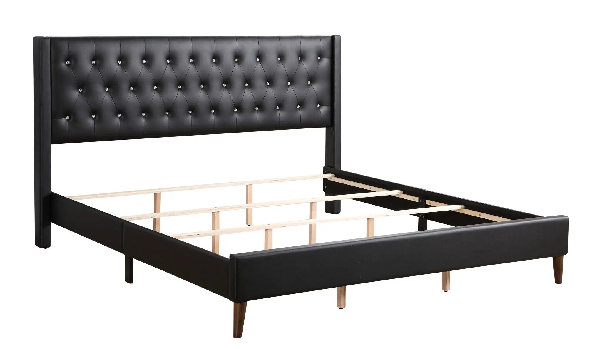 Stylish Bed For Spacious Rooms Contemporary by HouseOfZazla