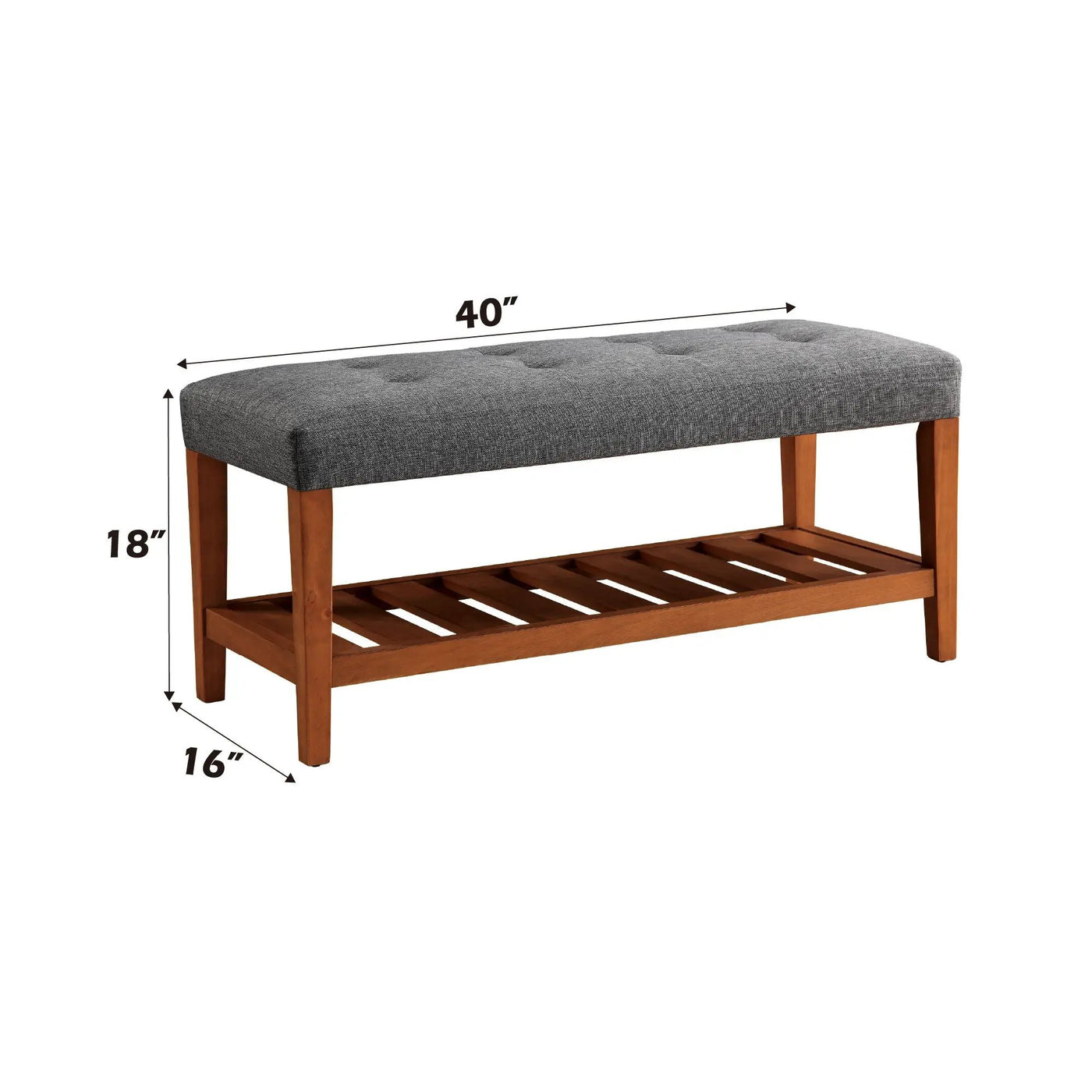 Charla Upholstered Bench by HouseOfZazla