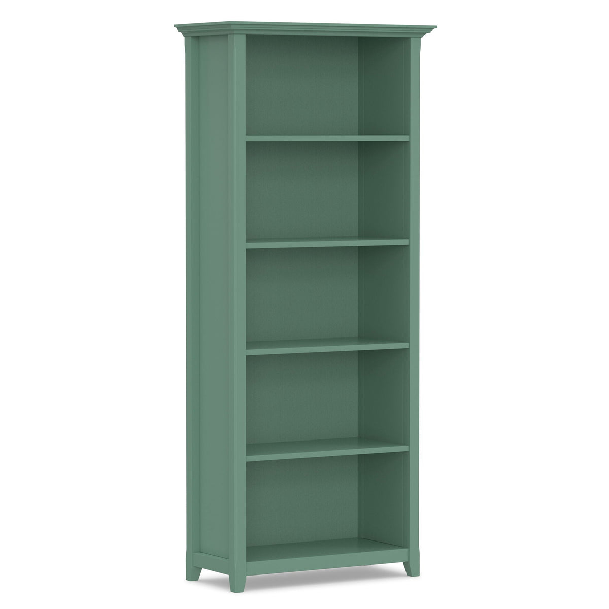 Amherst 5 Shelf Bookcase with Adjustable Shelves - Multiple Colors, photo 10 of 40