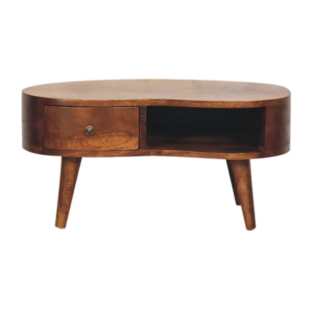 Wave Coffee Table With 1 Drawer by Unique Piece Furniture