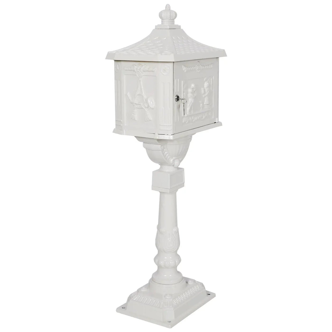 Cast Aluminum Mail Box, Postal Box, Mailbox by HouseOfZazla