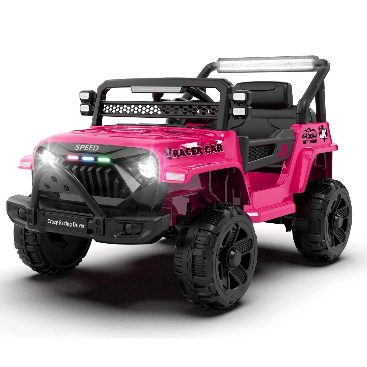 12V Kids Ride-On Electric Truck Car with Parental Control by HouseOfZazla