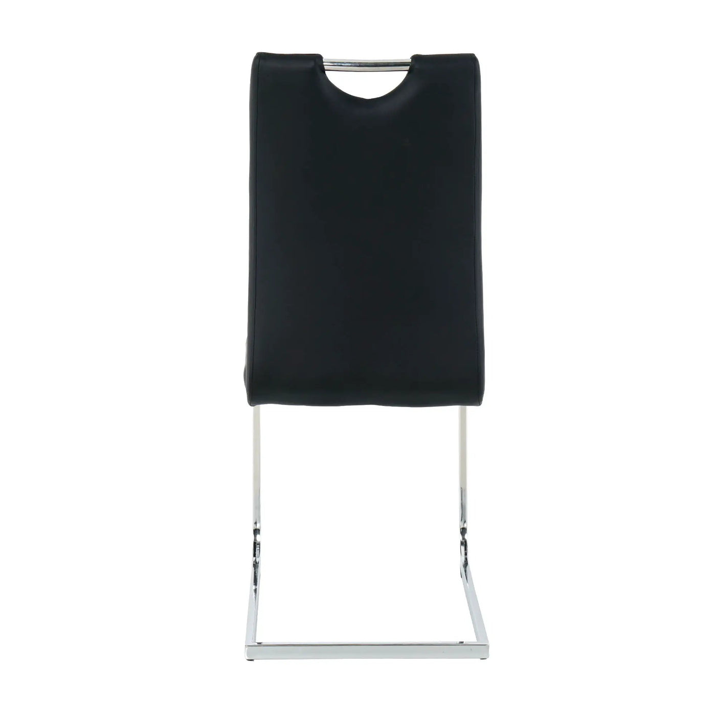 Modern Dining Chairs With Padded Seat And Metal Legs by HouseOfZazla