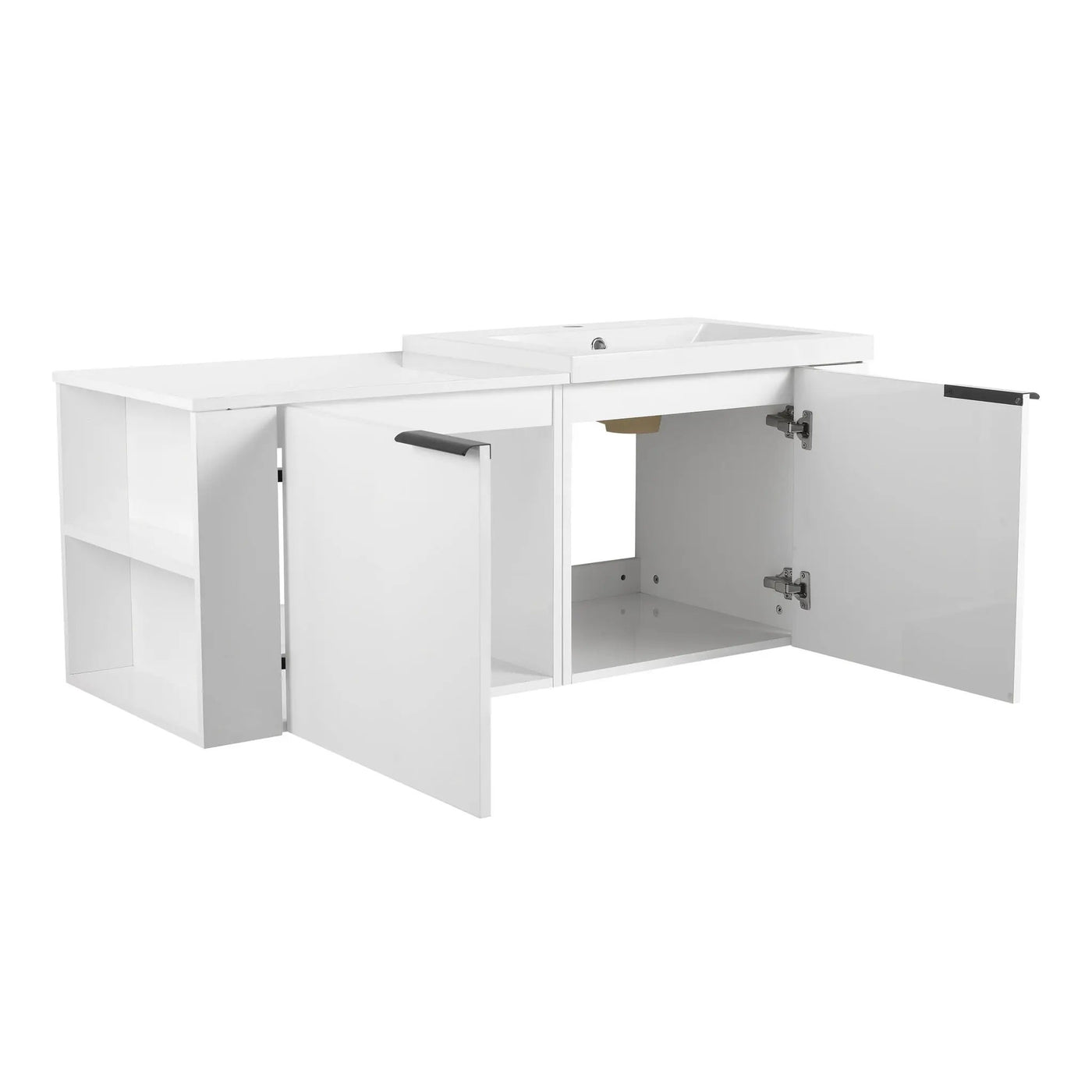 Modern Bathroom Vanity Sink Combo With Spacious Storage by HouseOfZazla