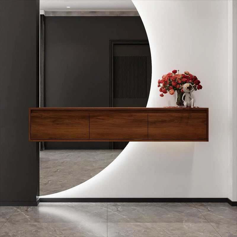 Modern Minimalist Bathroom Cabinet With Soft Close Drawers And Floating Mounting Design by Unique Piece Furniture