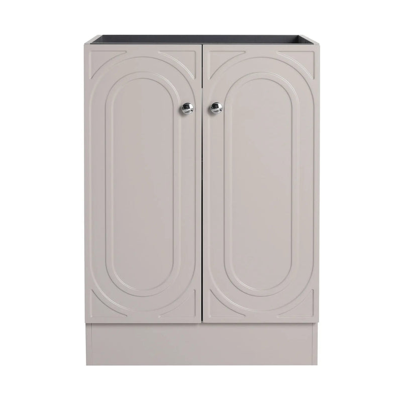 Modern Freestanding Bathroom Vanity With Soft Close Cabinet Doors