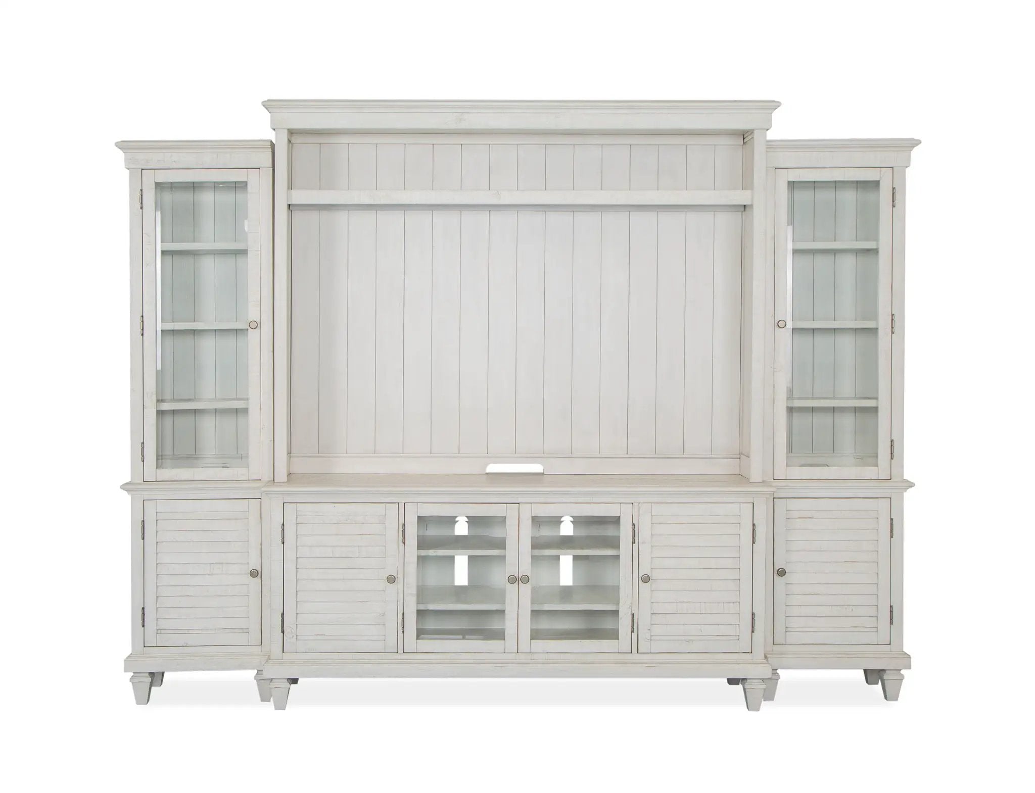 Newport - Entertainment Wall - Alabaster by Unique Piece Furniture