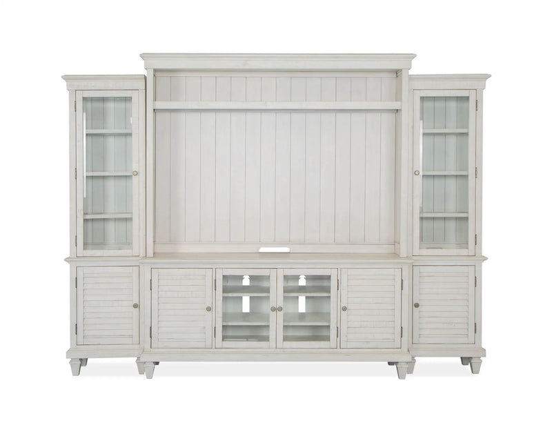 Newport - Entertainment Wall - Alabaster by Unique Piece Furniture