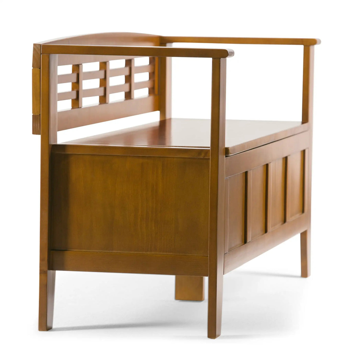Adams - Entryway Storage Bench Handcrafted by HouseOfZazla