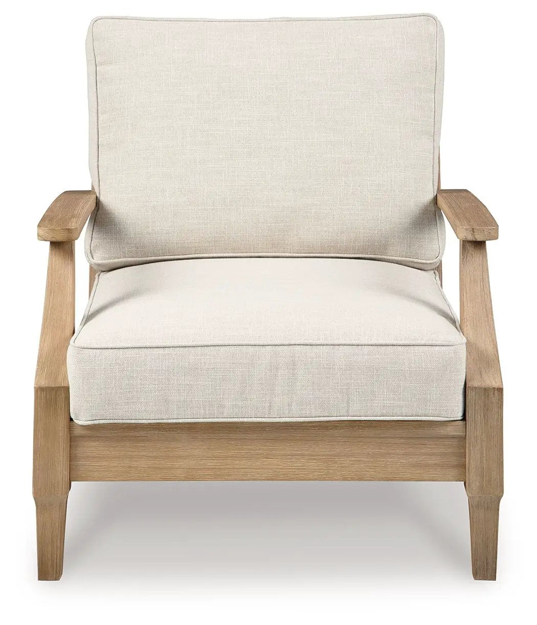 Carter Hall - Lounge Chair With Cushion - Beige by Unique Piece Furniture