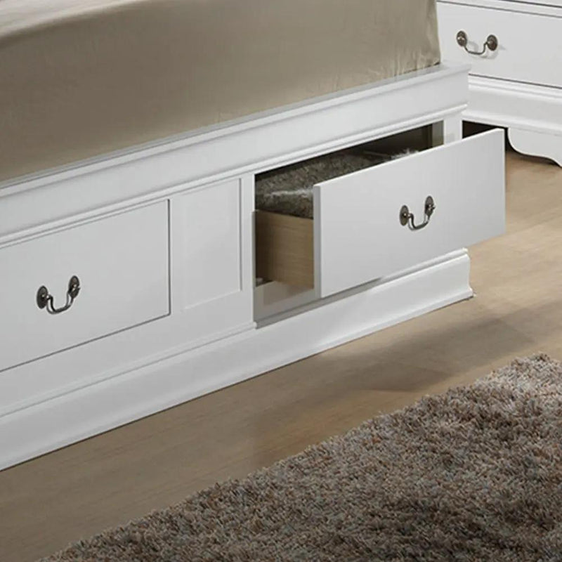 Traditional Style Bookcase Storage Bed by HouseOfZazla