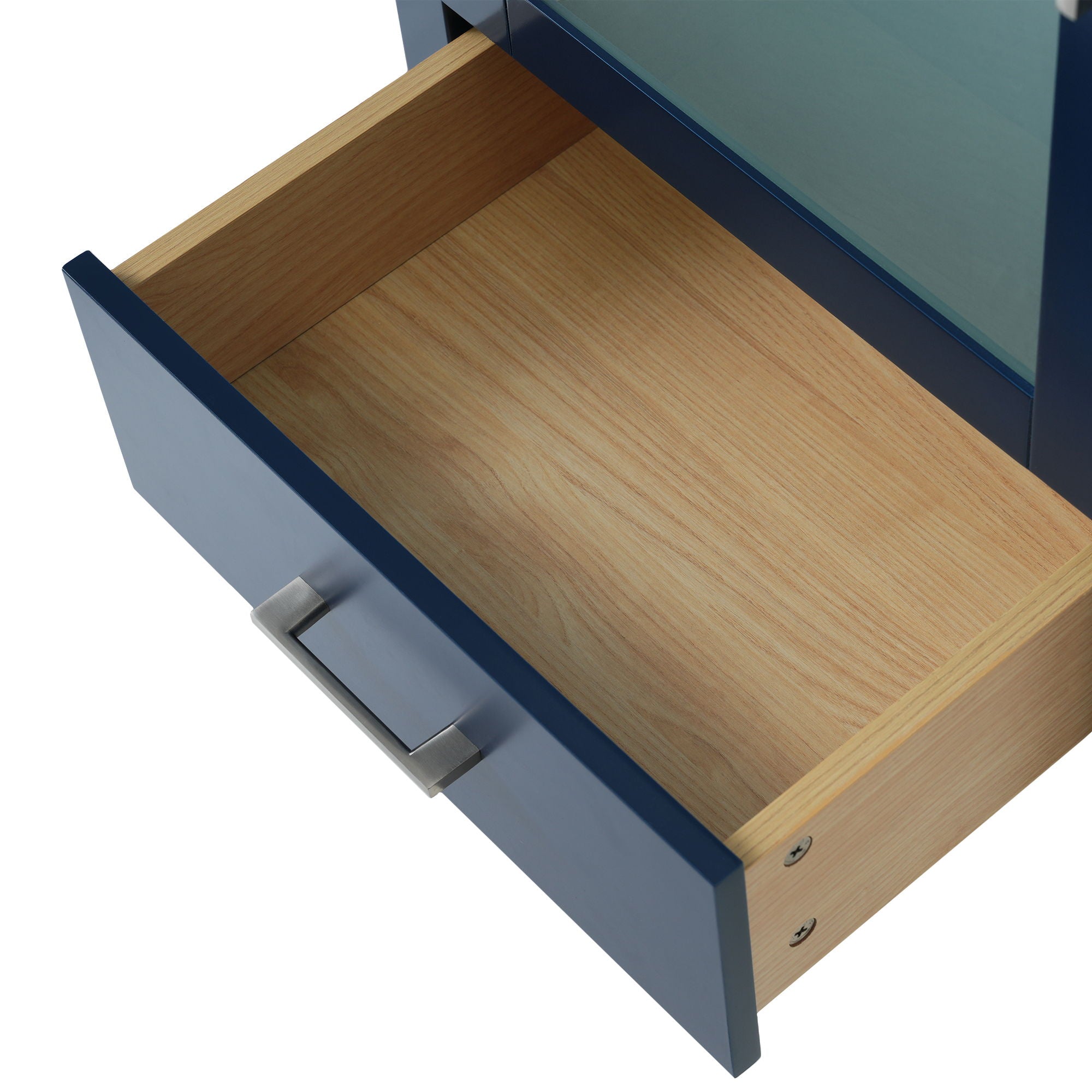 Bathroom Vanity With Ceramic Sink And Ample Storage, Ideal For Small Bathrooms by HouseOfZazla