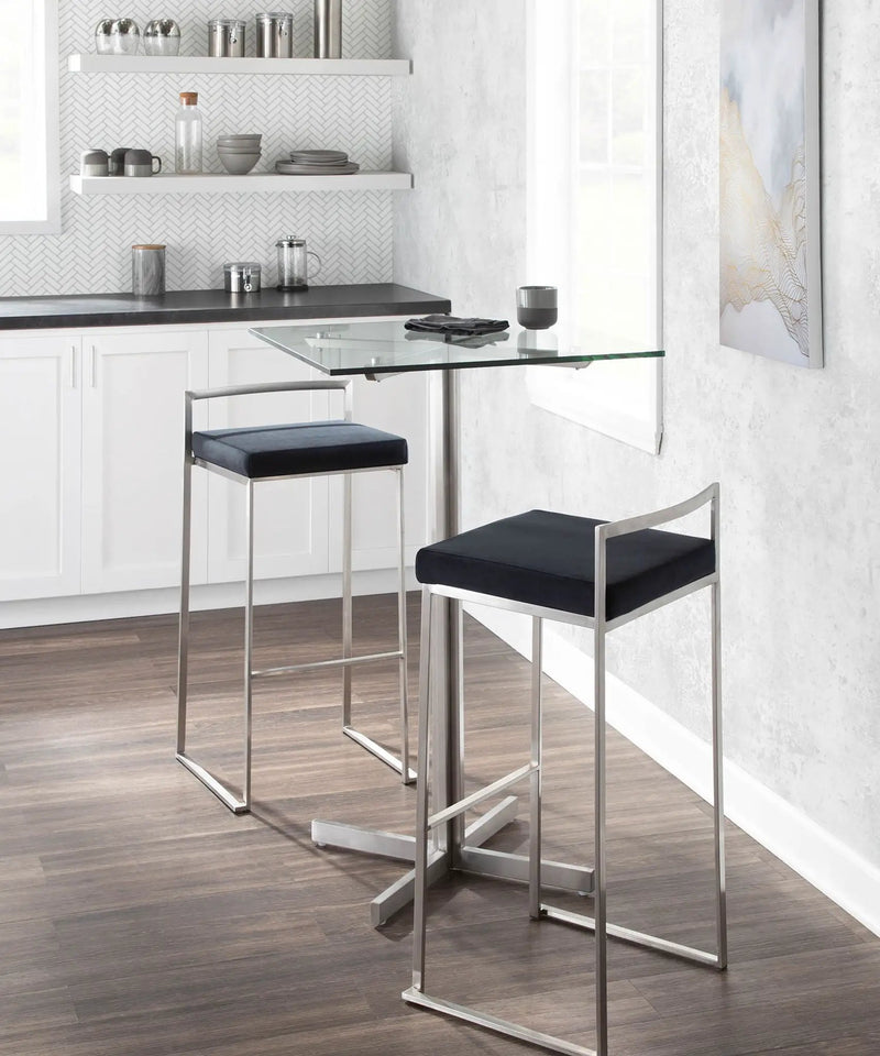 Fuji - Contemporary Stackable Design Barstool by Unique Piece Furniture