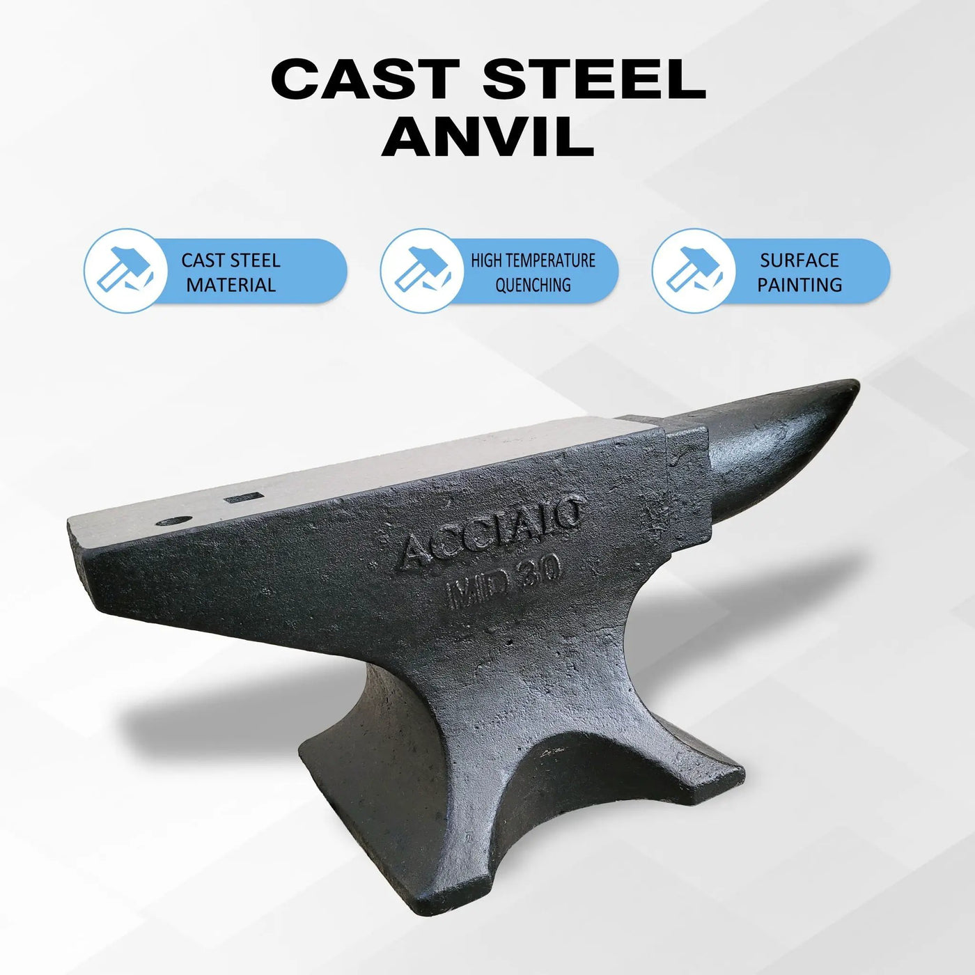 Rugged Round Horn Anvil by HouseOfZazla