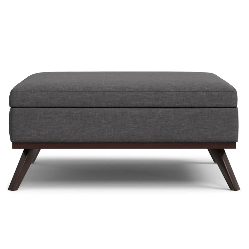 Owen - Multifunctional Square Coffee Table Storage Ottoman by Unique Piece Furniture