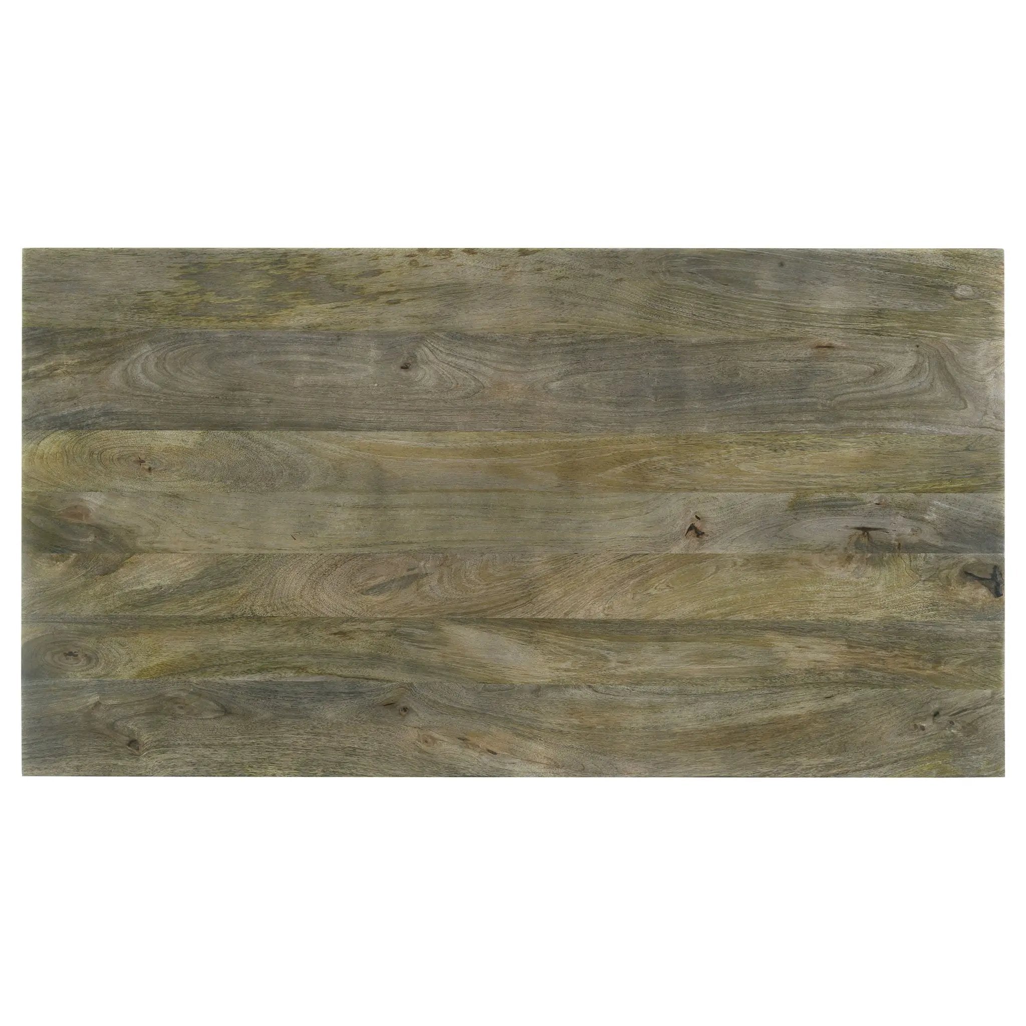Andando Rectangular Solid Wood Coffee Table Mango Brown by Unique Piece Furniture