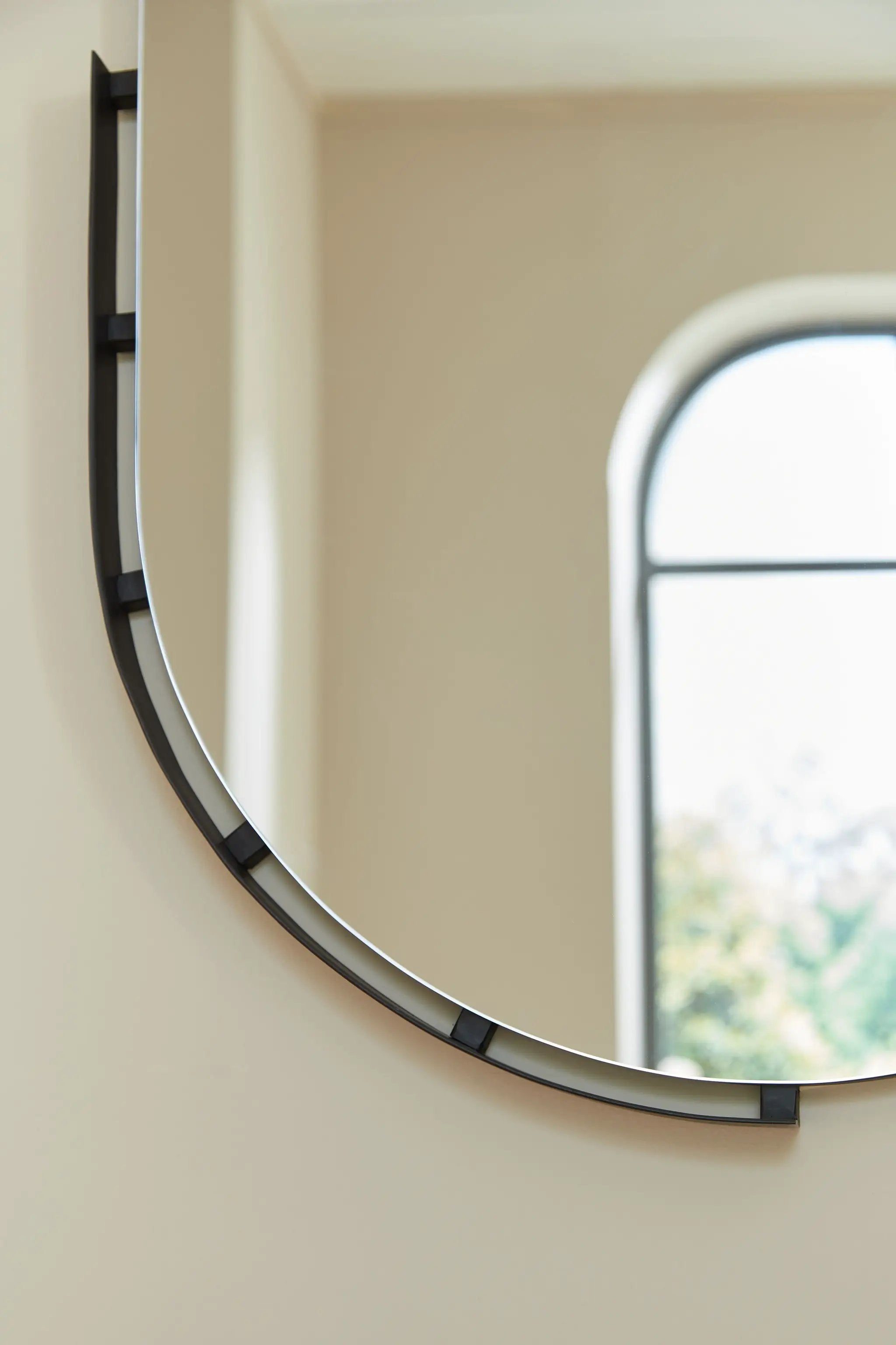 Valkings - Accent Mirror - Black by Unique Piece Furniture