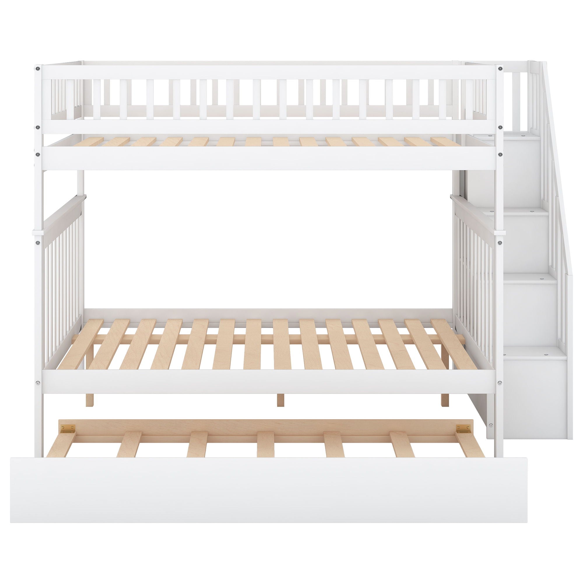 Bunk Bed With Staircase by HouseOfZazla