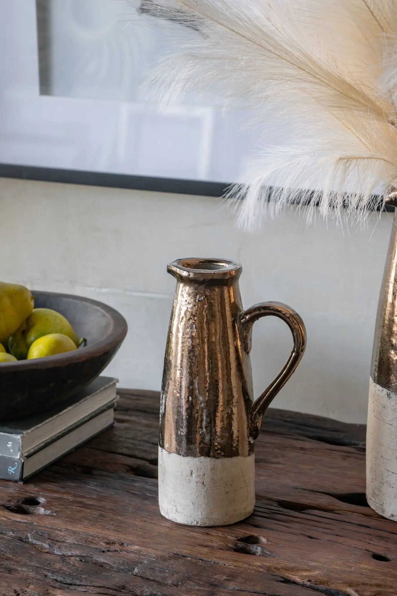 Candia - Terracotta Pitcher by HouseOfZazla