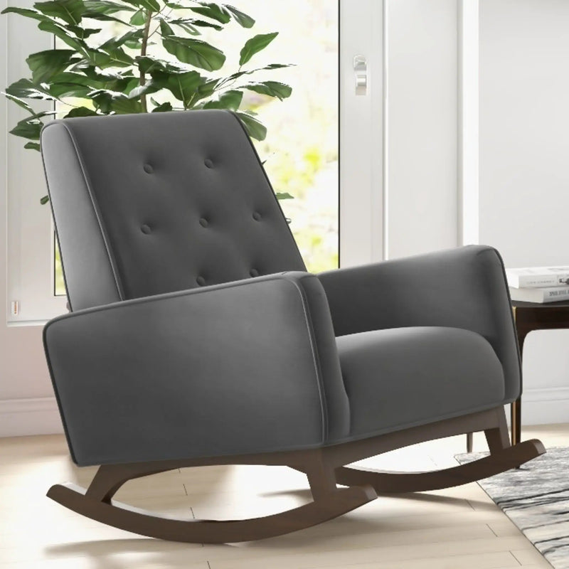 Demetrius - Mid-Century Modern Rocking Chair by Unique Piece Furniture