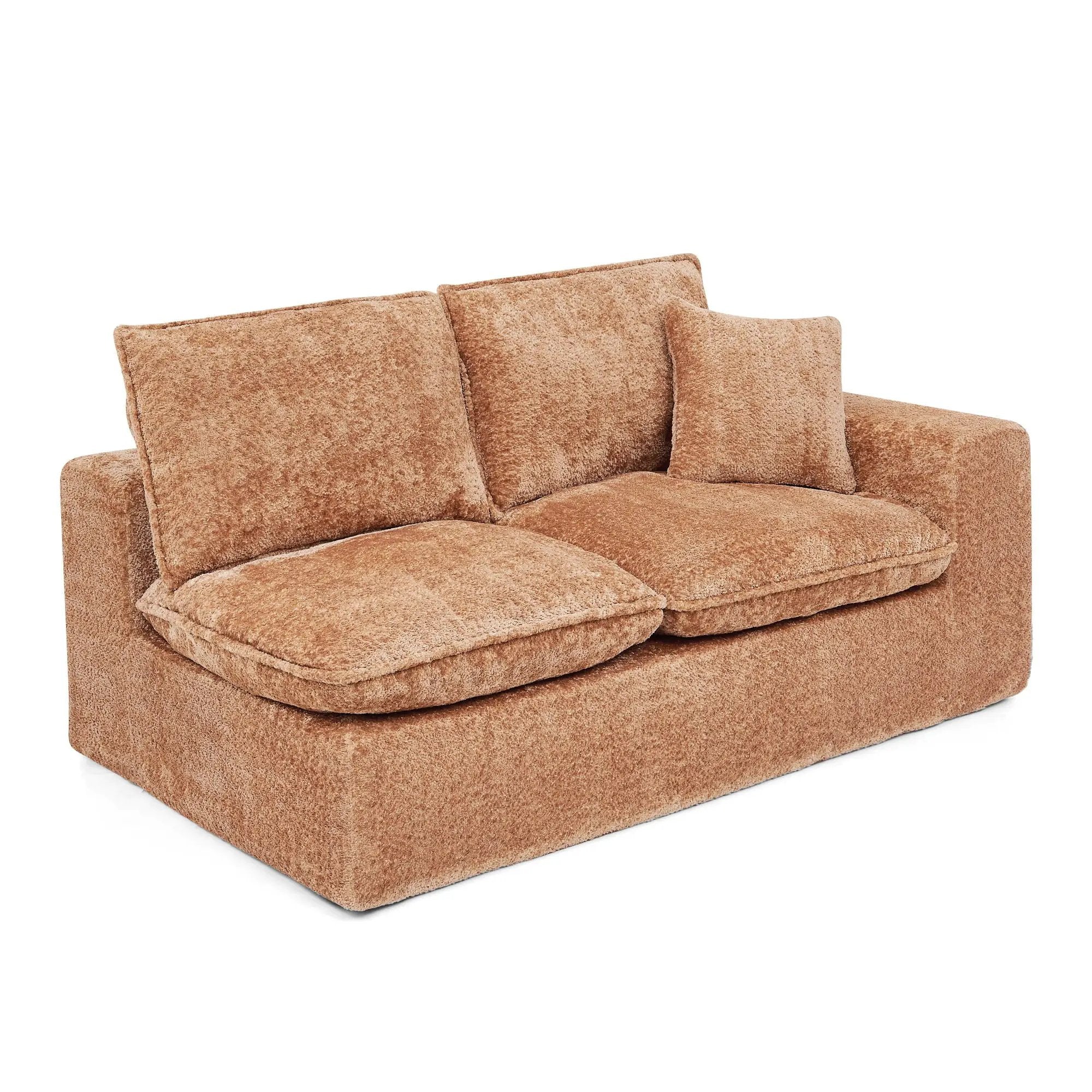 Sectional Sofa With Moveable Ottoman by Unique Piece Furniture