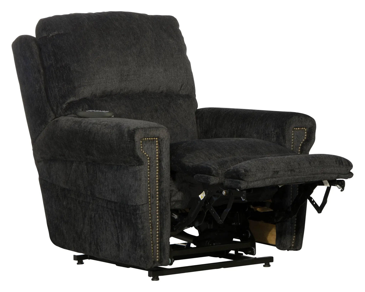 Warner - Power Headrest With Lumbar Power Lay Flat Recliner by Unique Piece Furniture