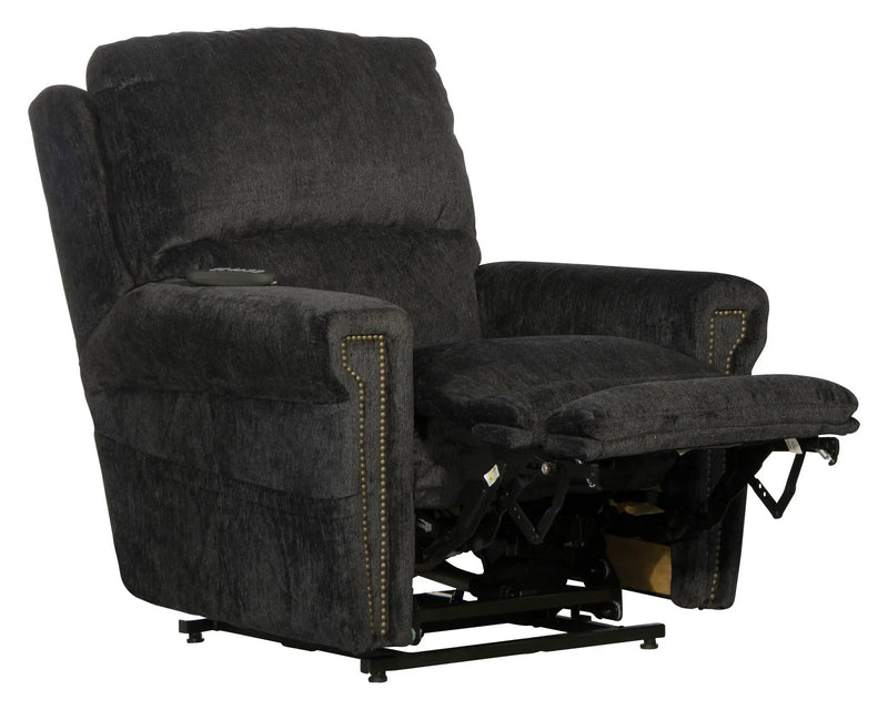 Warner - Power Headrest With Lumbar Power Lay Flat Recliner by Unique Piece Furniture