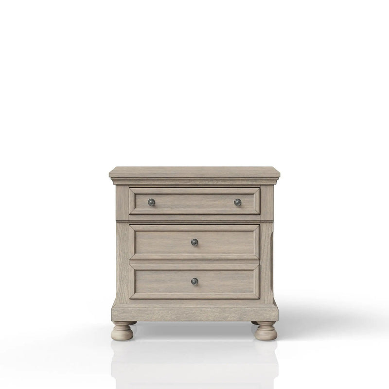 Nightstand Two Storage Drawers by HouseOfZazla