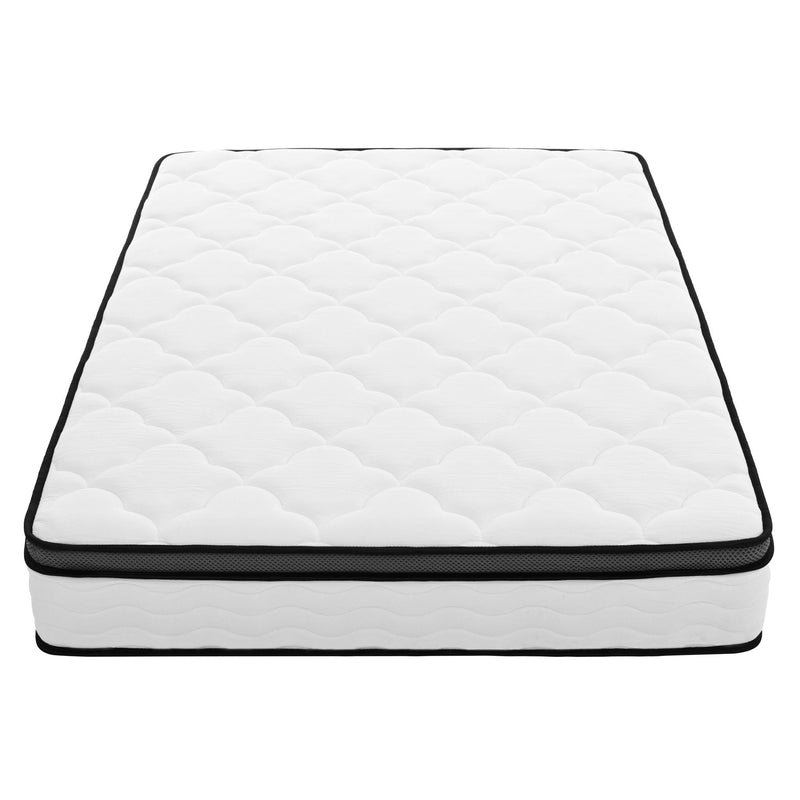 10" Hybrid Medium Firm Mattress With Memory Foam & Pocket Coils by HouseOfZazla