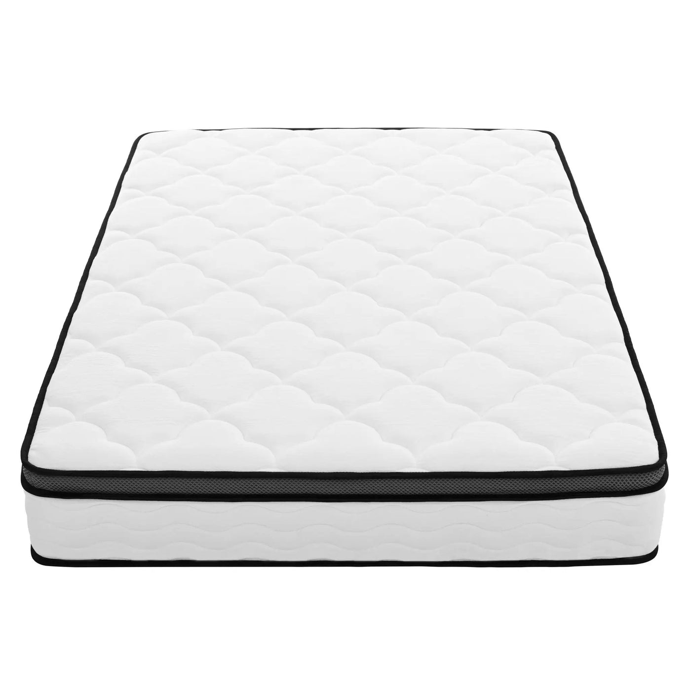 12" Hybrid Mattress With Pocket Coils And Memory Foam, Medium Firm by HouseOfZazla