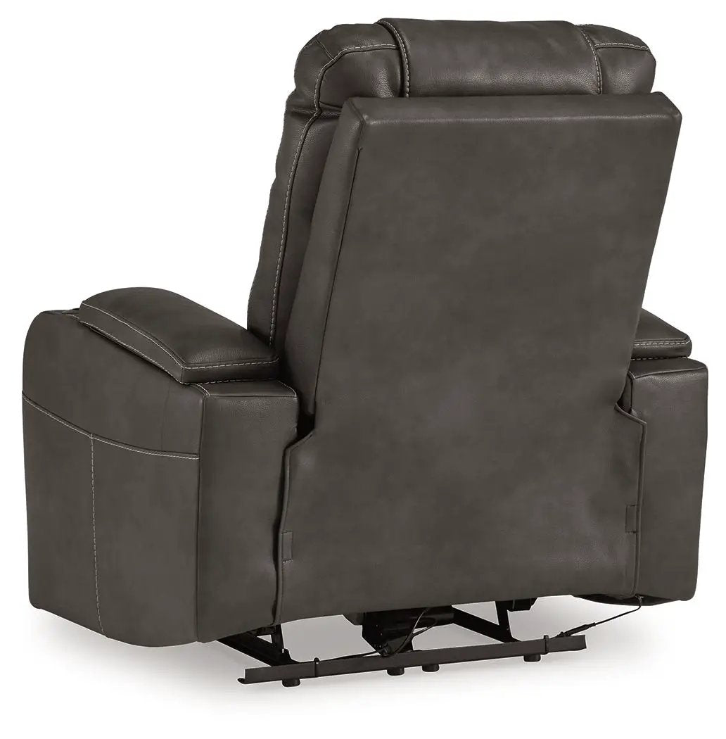 Feazada - Power Recliner With Adj Headrest by Unique Piece Furniture