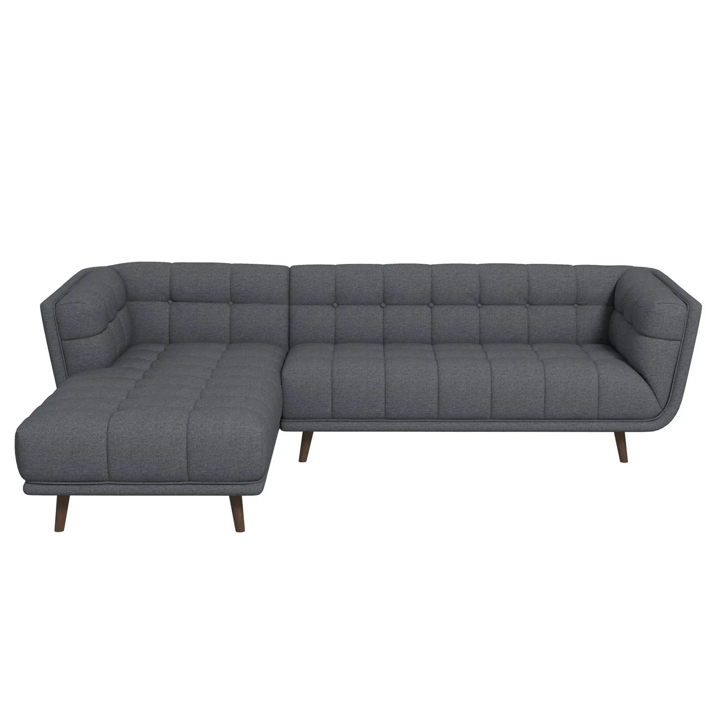 Addison - L Shape Sectional Sofa Tufted by Unique Piece Furniture