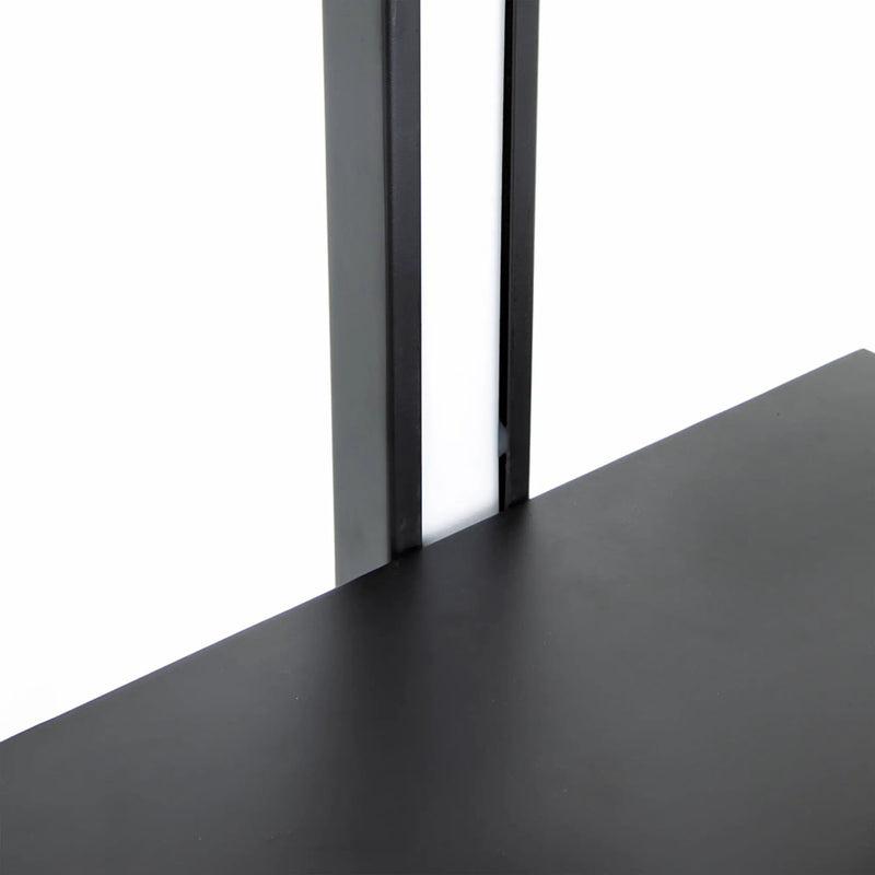 Two Tiered Vertical Shelving Stand with Light by HouseOfZazla