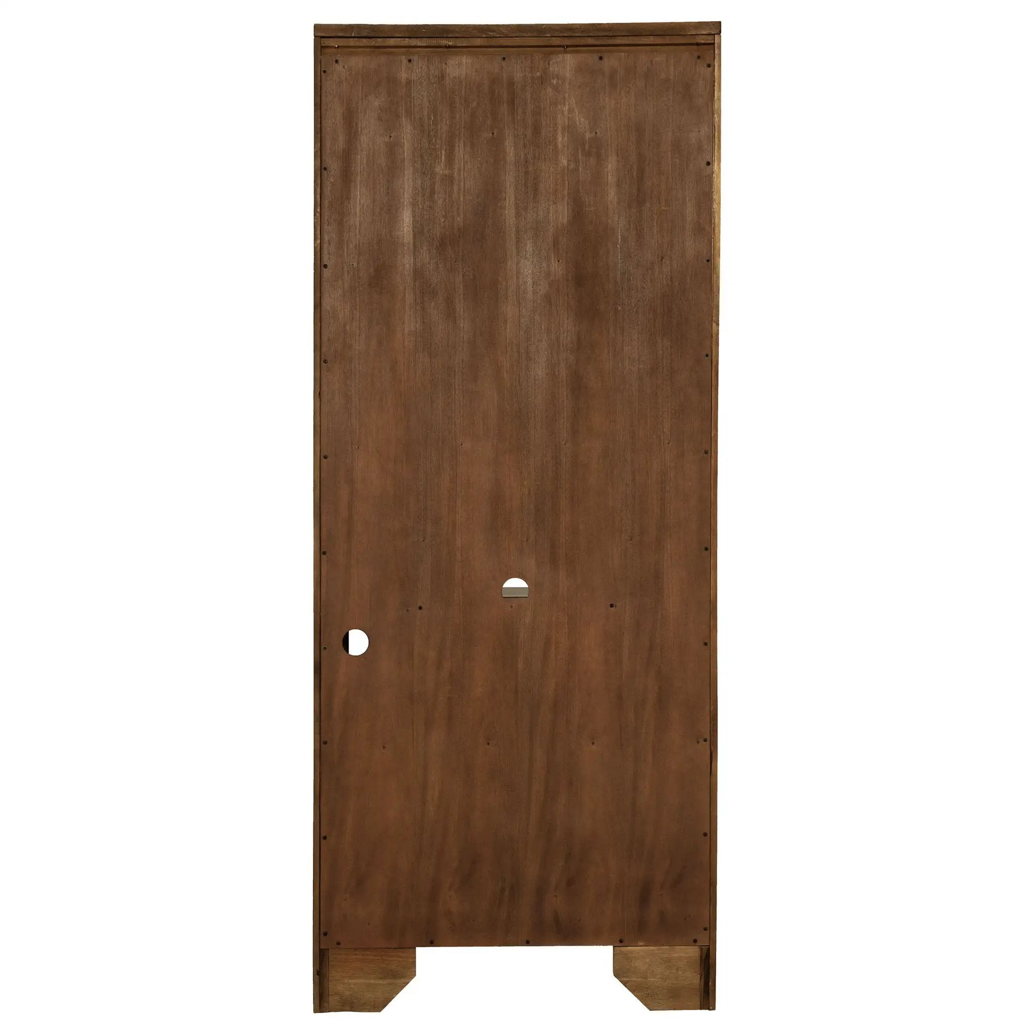 Hartshill 78-inch 5-shelf Bookcase Burnished Oak by Unique Piece Furniture