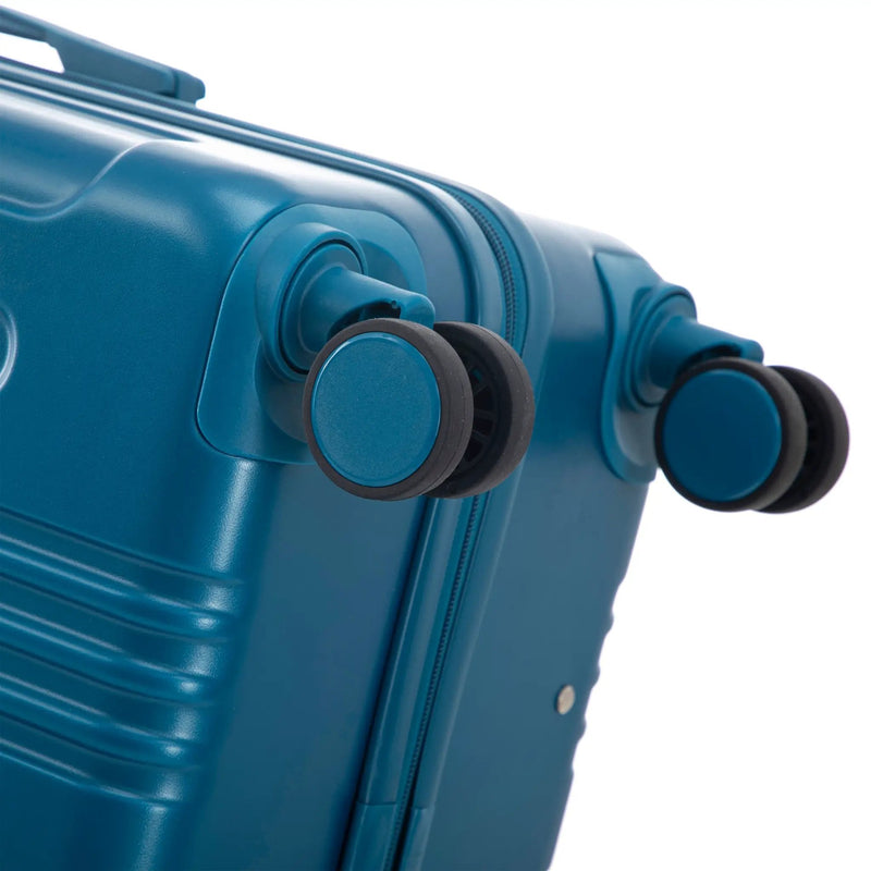 3-Piece ABS Spinner Wheel Luggage Set 20"/24"/28" Dark Blue by HouseOfZazla