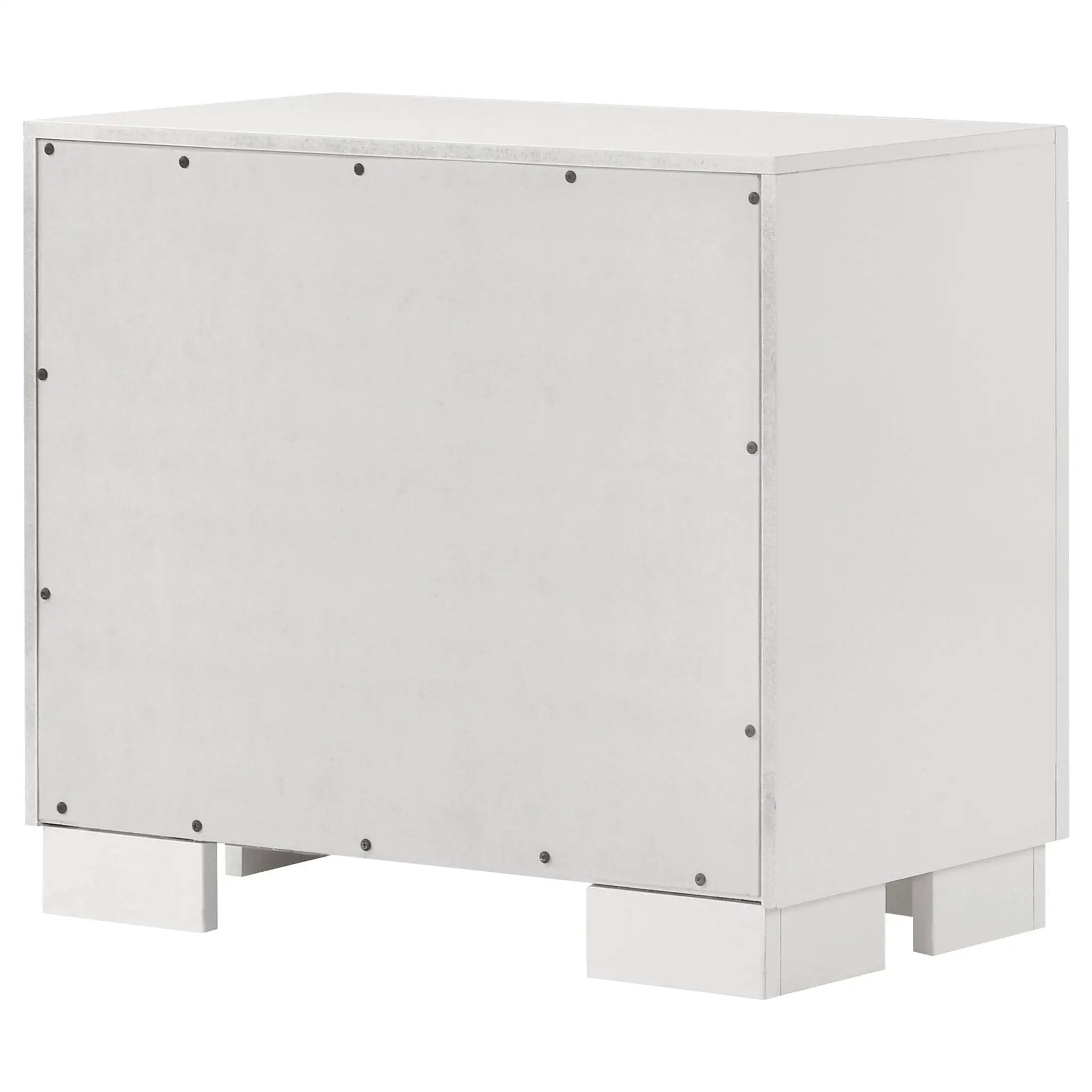 Copper - 2 Drawer Rectangular Nightstand by HouseOfZazla